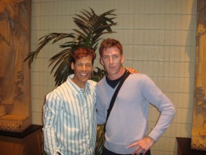 Super Fit Dad meets his hero Dean Karnazes in San Francisco in 2007