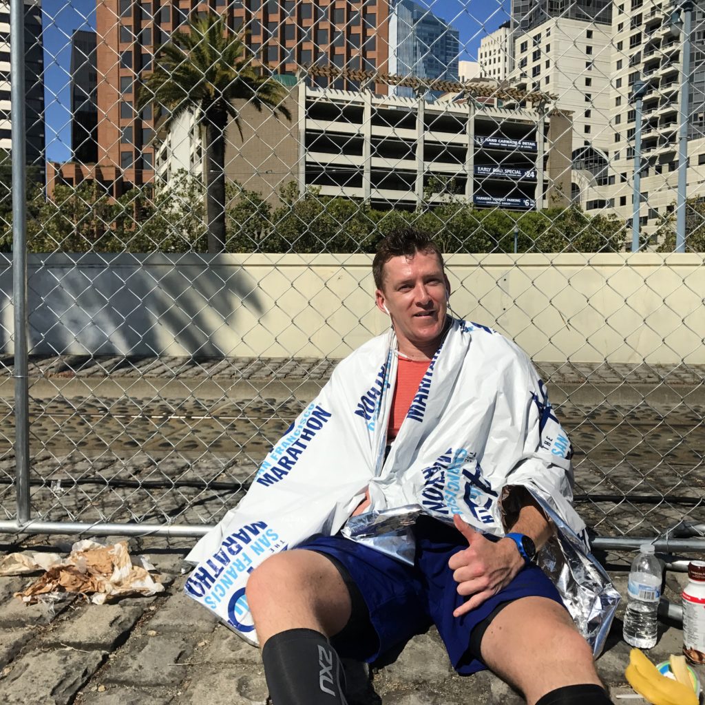 Super Fit Dad finishes the San Francisco marathon without training