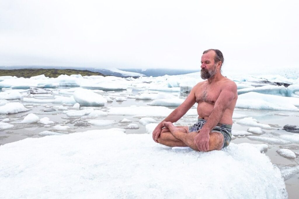 Wim Hof in his element